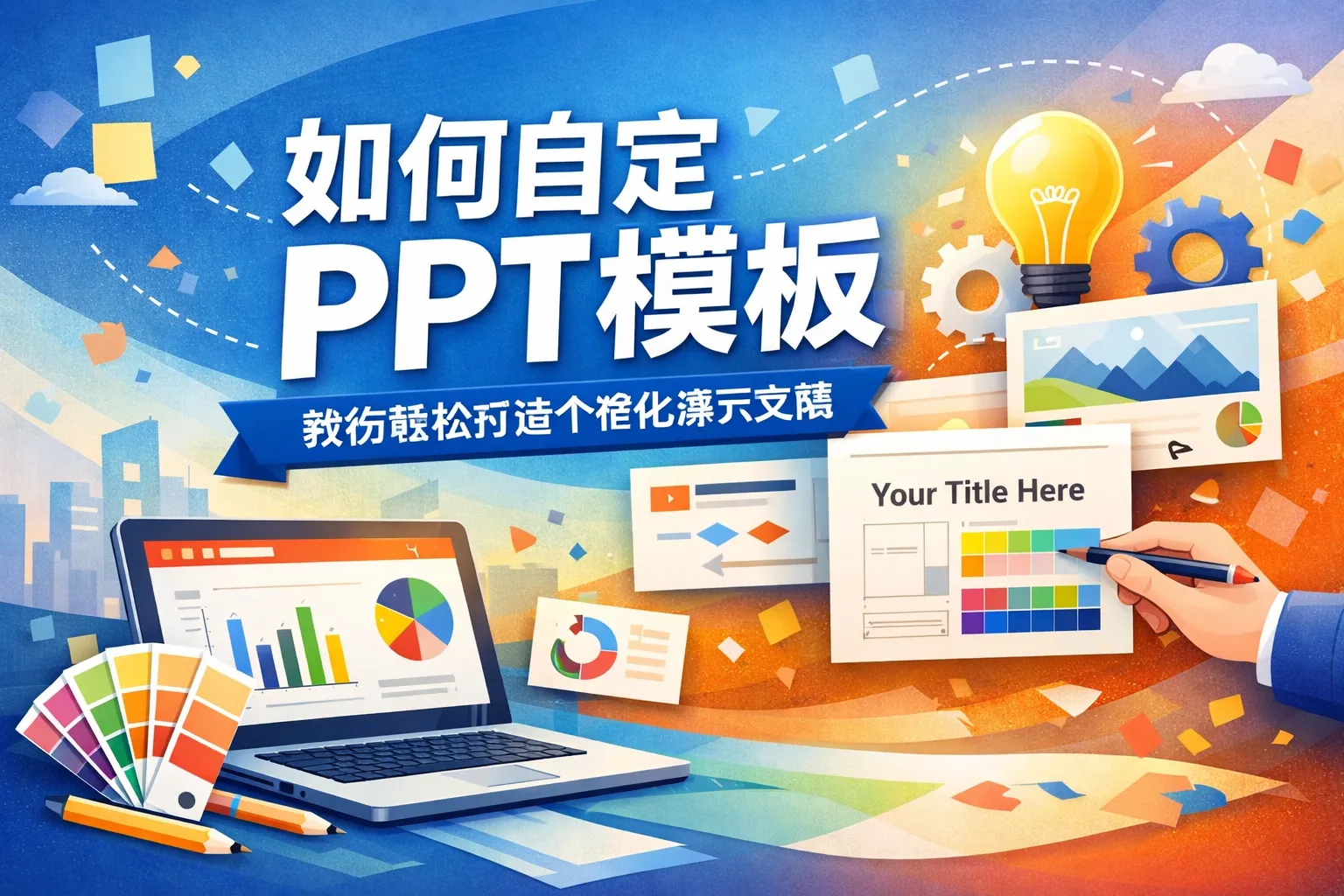 如何自定ppt模板