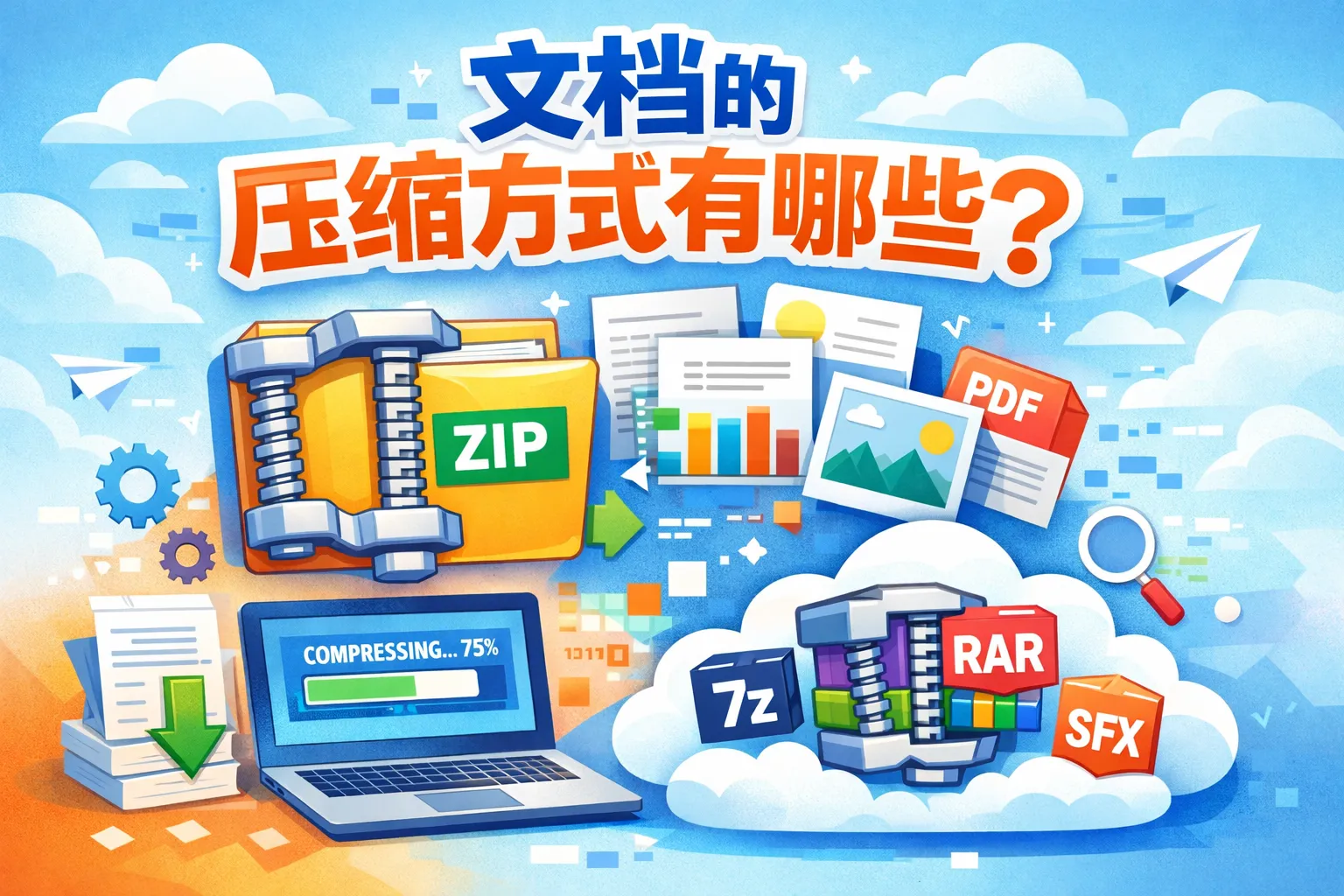 文档的压缩方式有哪些