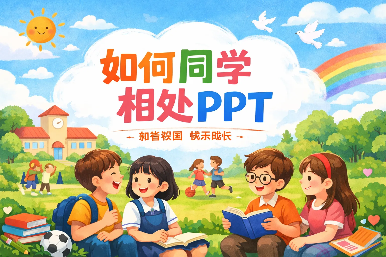 如何同学相处ppt