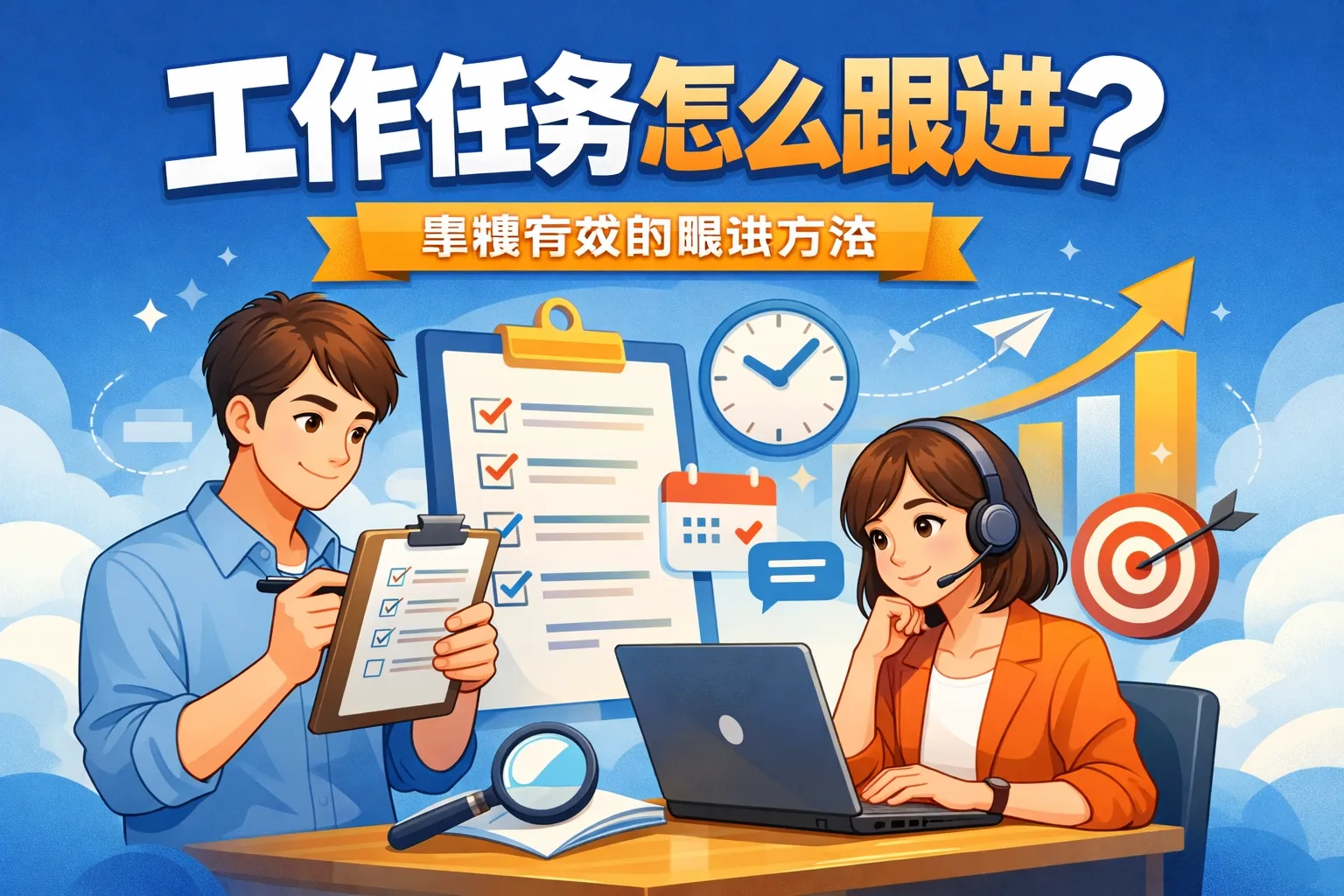 工作任务怎么跟进