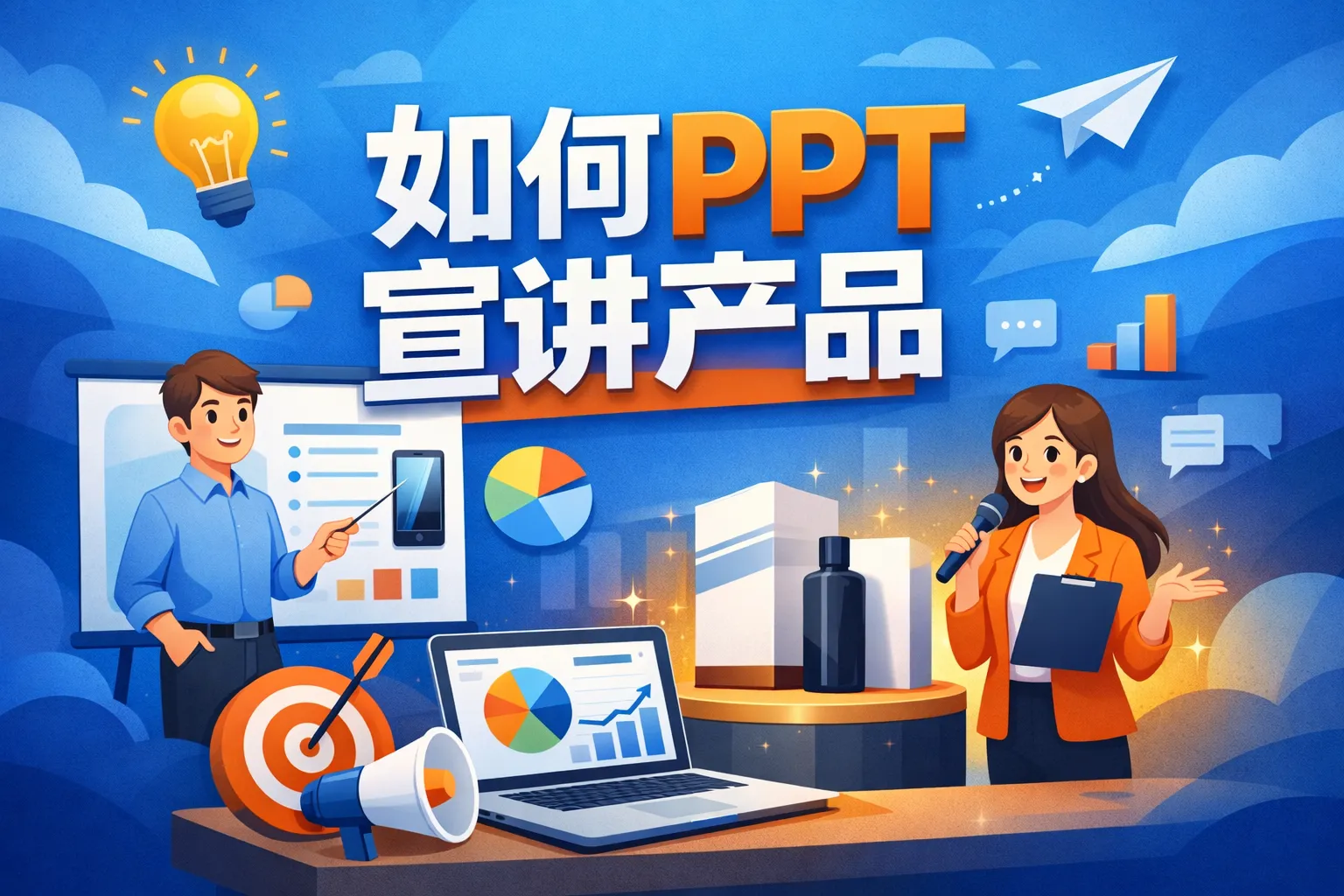 如何ppt宣讲产品