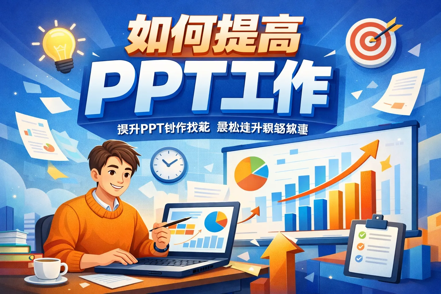如何提高ppt工作