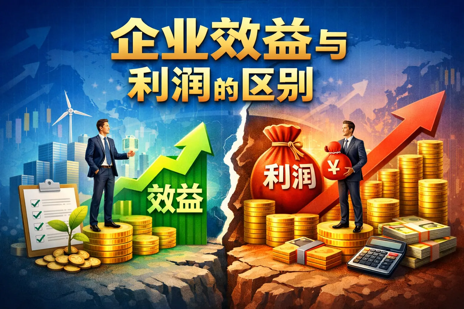 企业效益与利润的区别