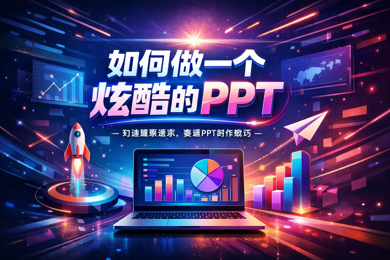 如何做一个炫酷的ppt