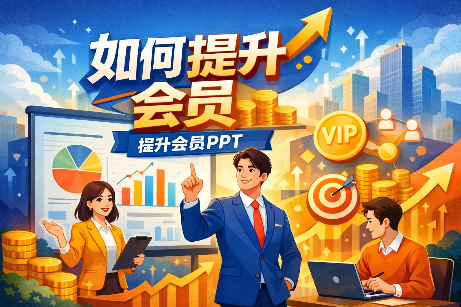 如何提升会员ppt