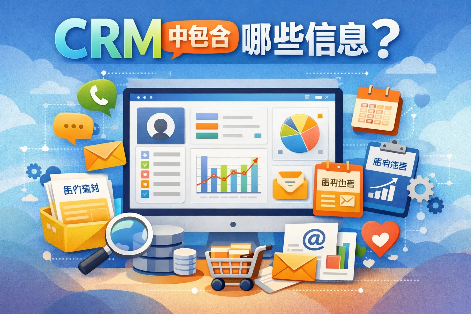 crm中包含哪些信息