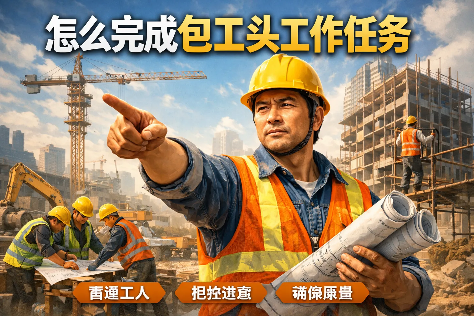 怎么完成包工头工作任务