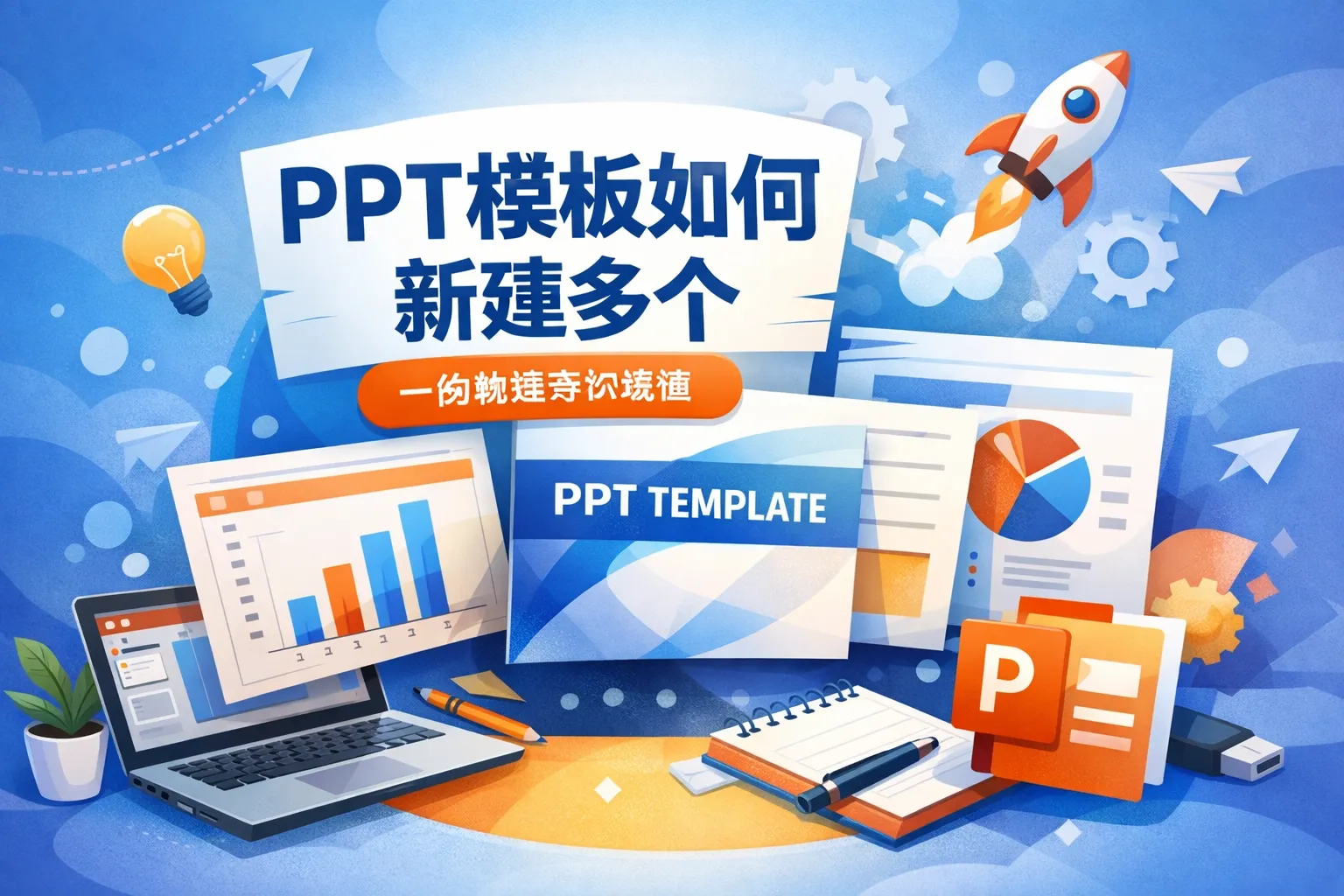 ppt模板如何新建多个
