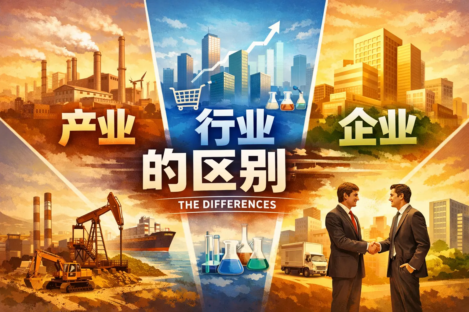 产业 行业 企业的区别