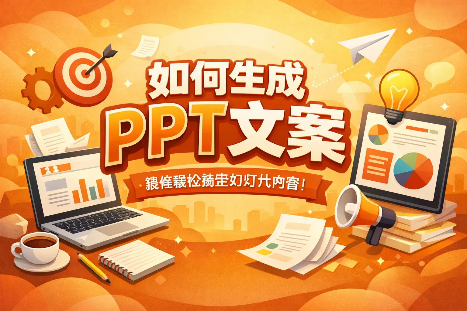 ppt如何生成ppt文案