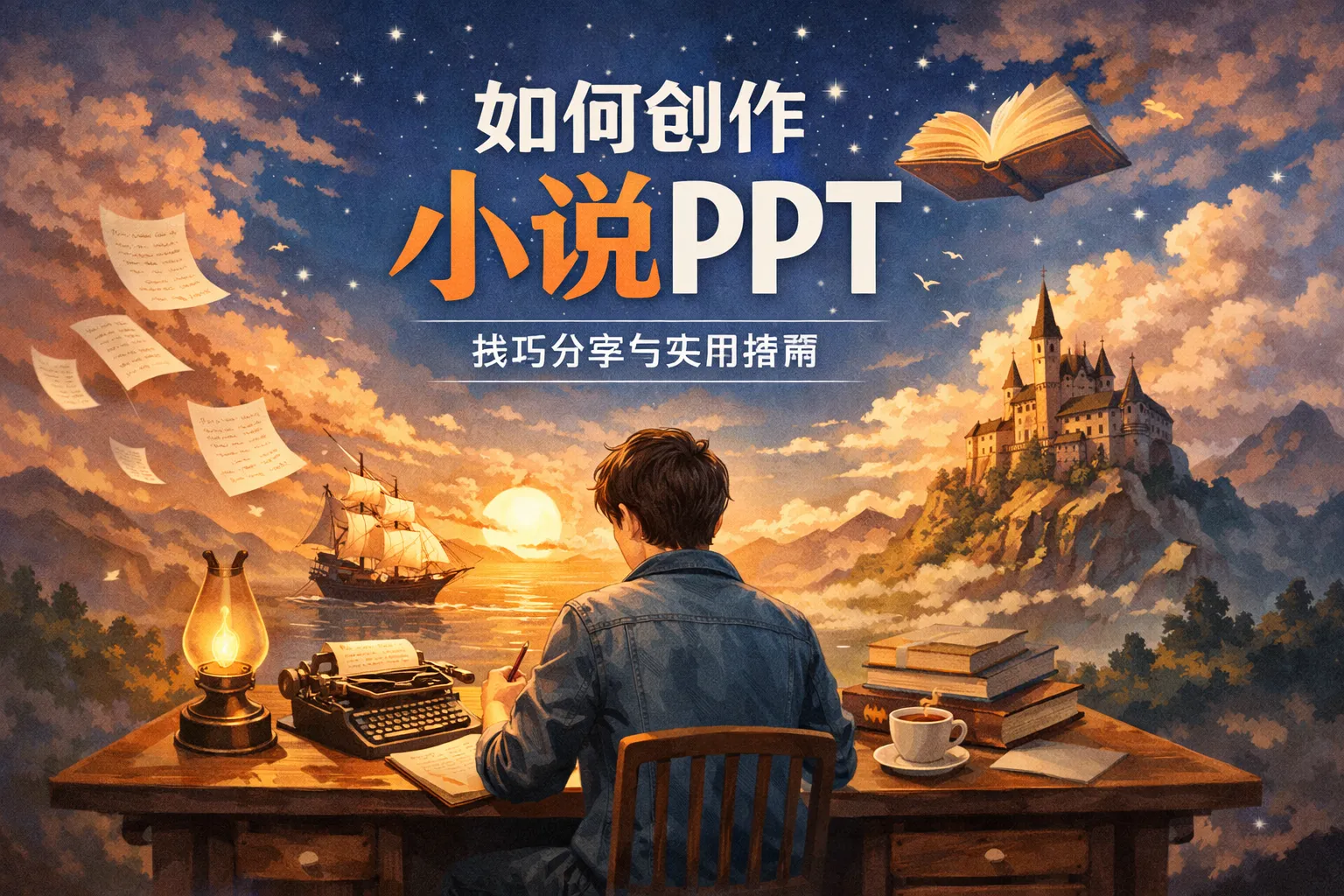 如何创作小说ppt