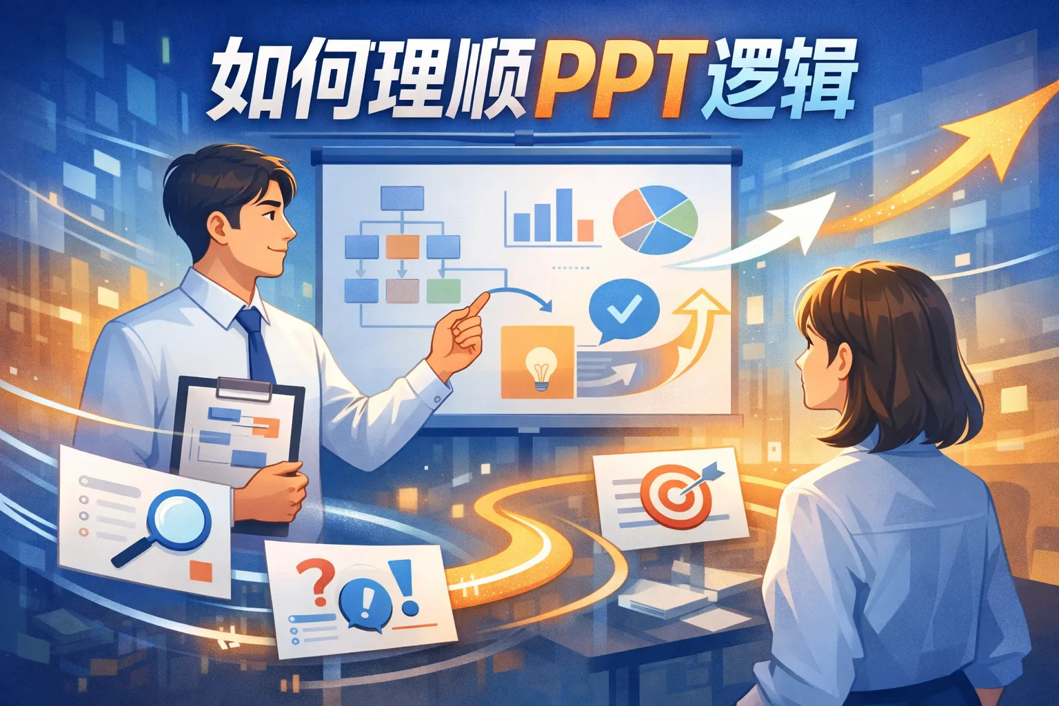 如何理顺ppt逻辑