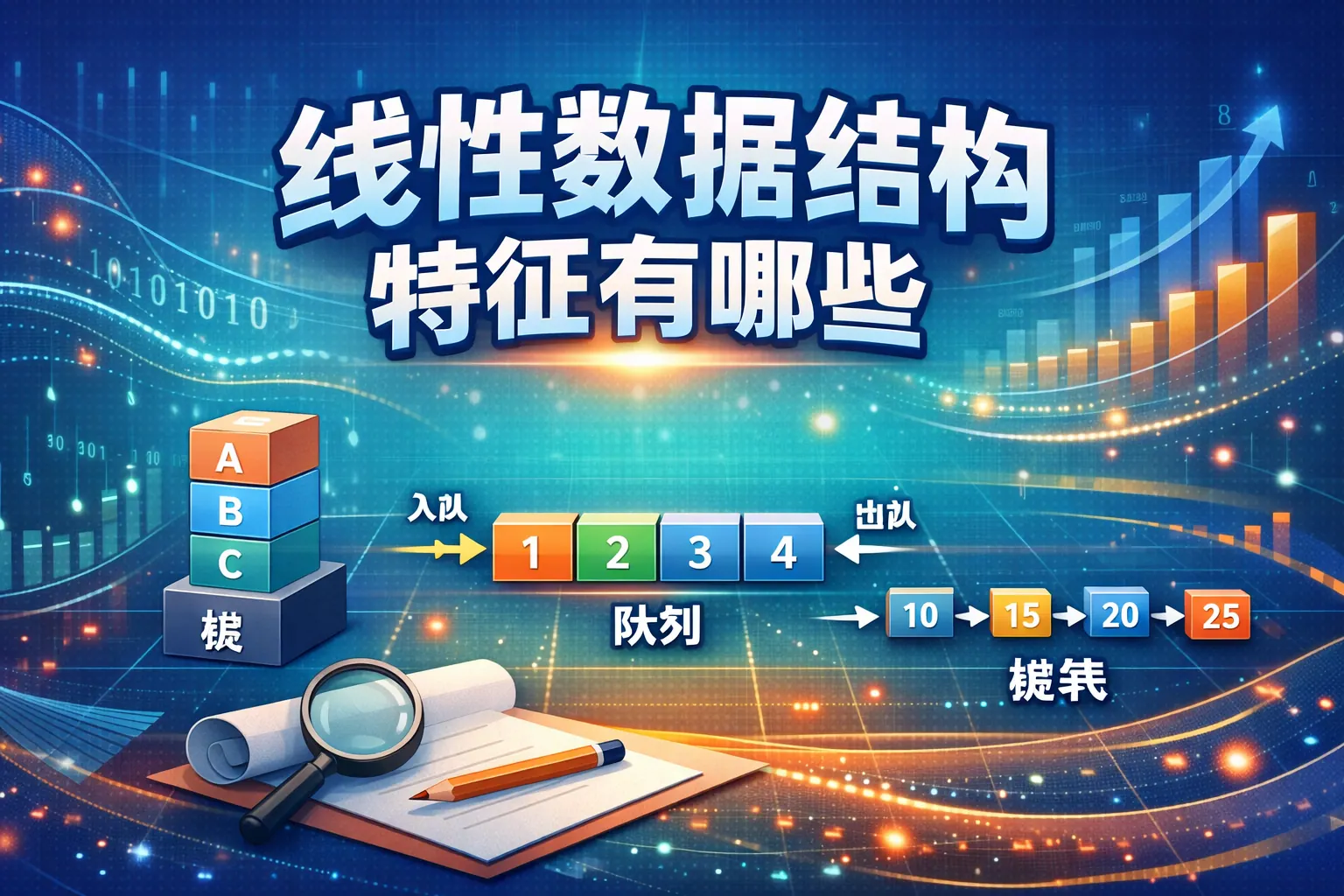 线性数据结构特征有哪些