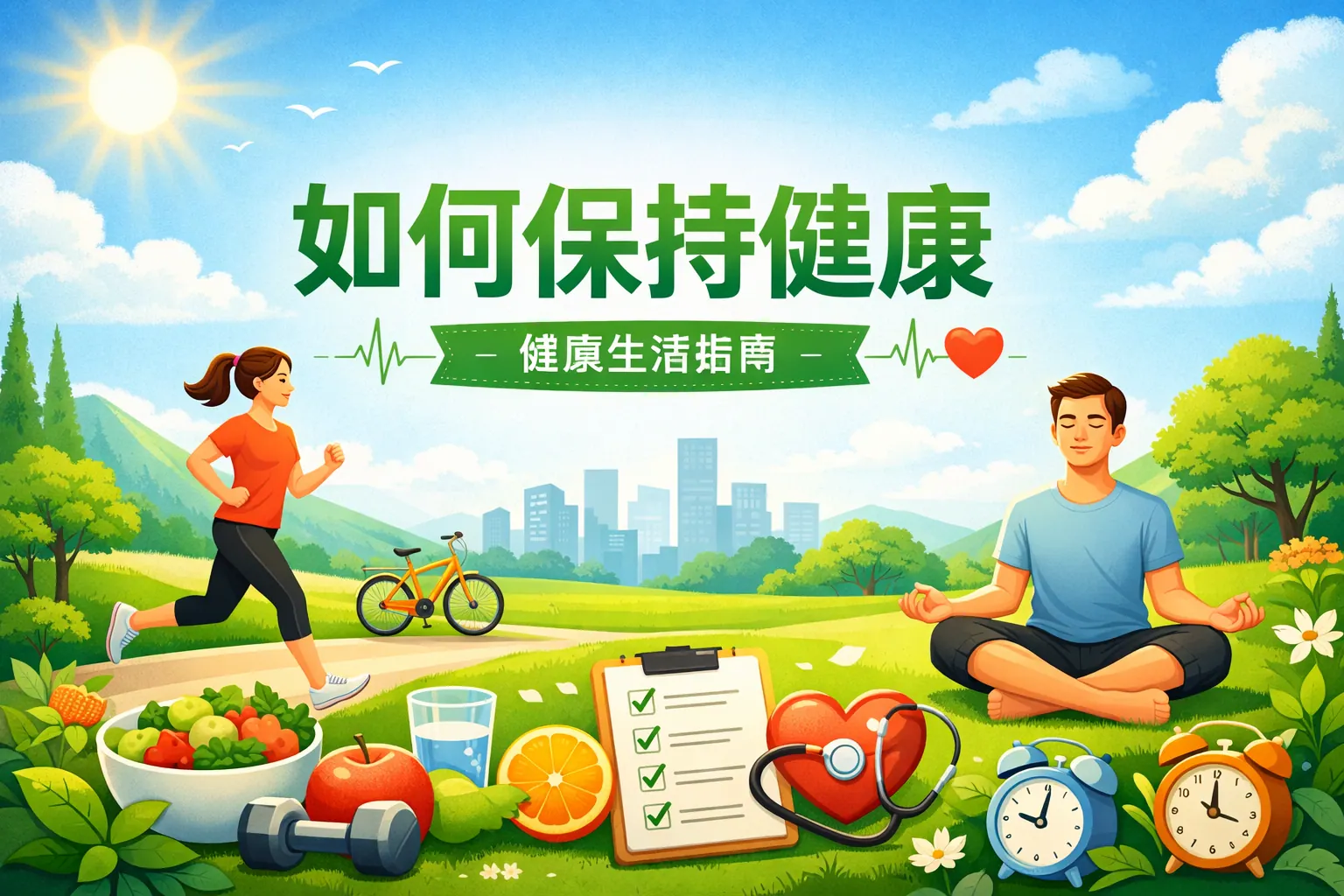 如何保持健康ppt