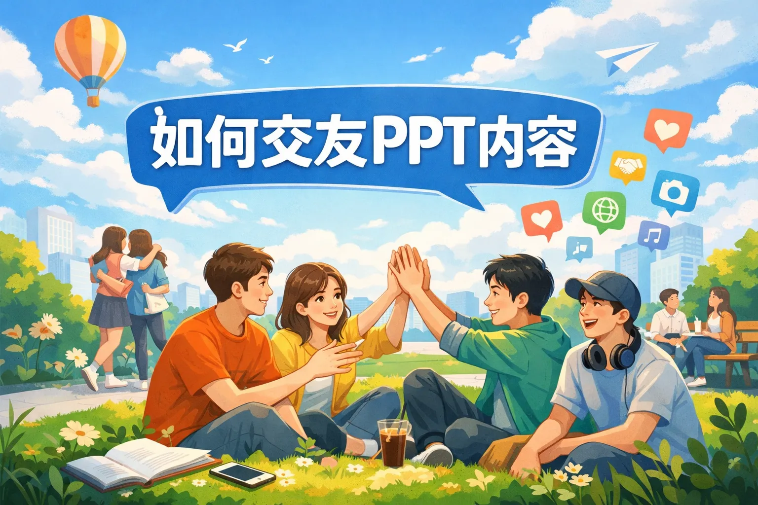 如何交友ppt内容