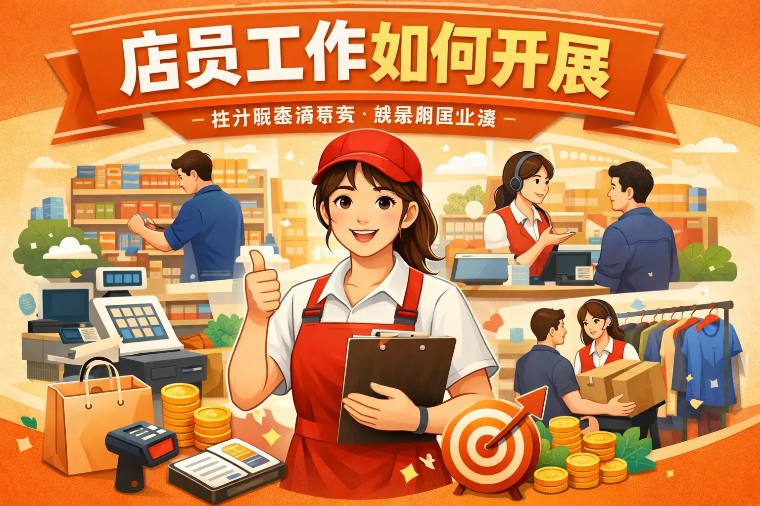 店员工作如何开展