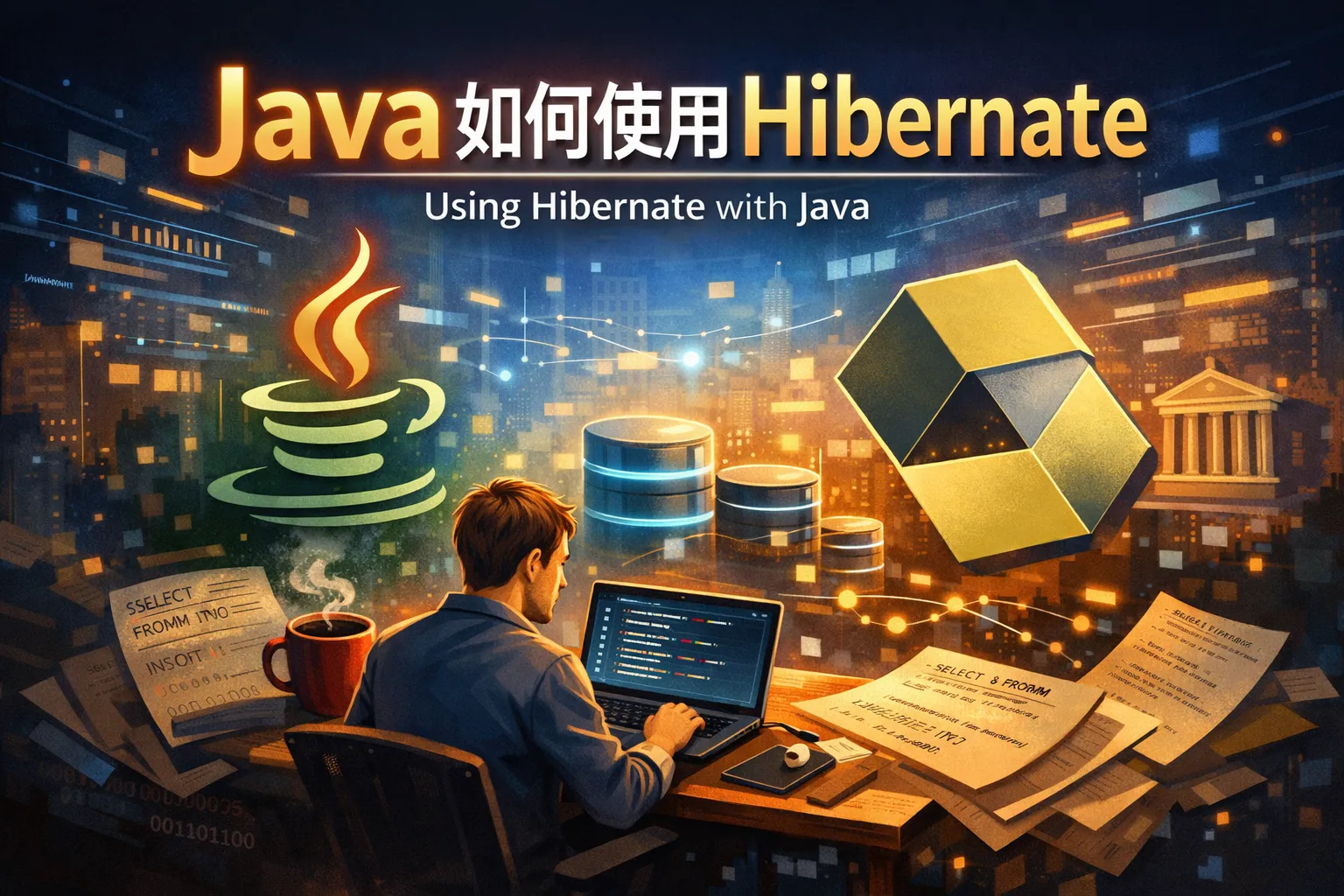 java如何使用hibernate