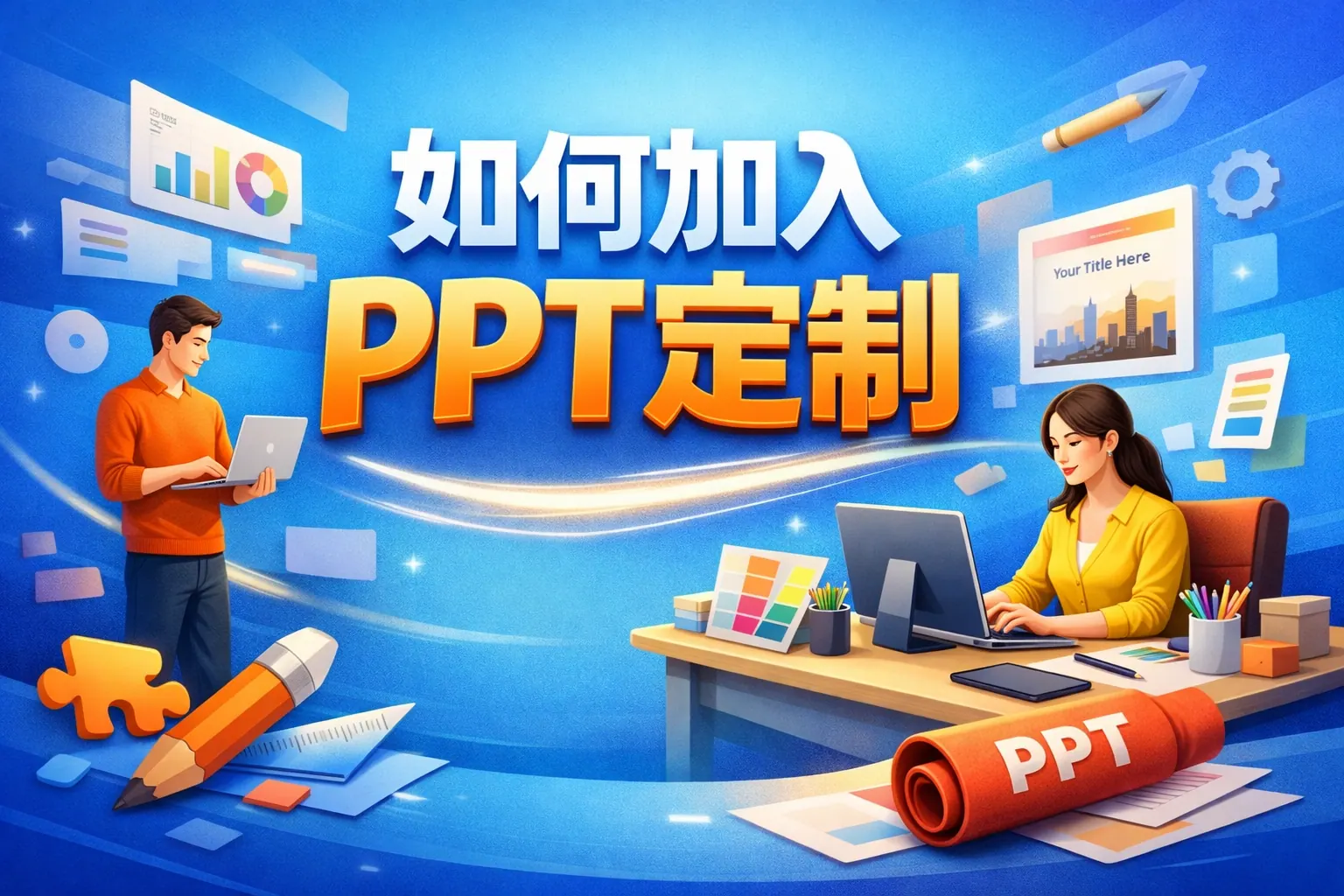如何加入PPT定制