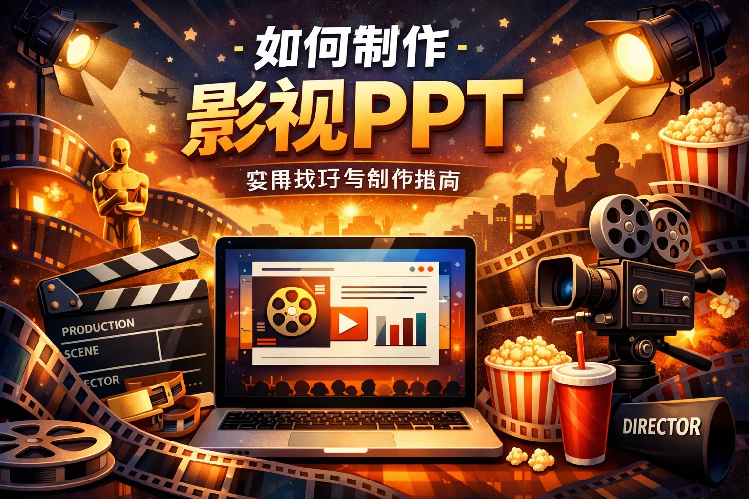 如何制作影视PPT