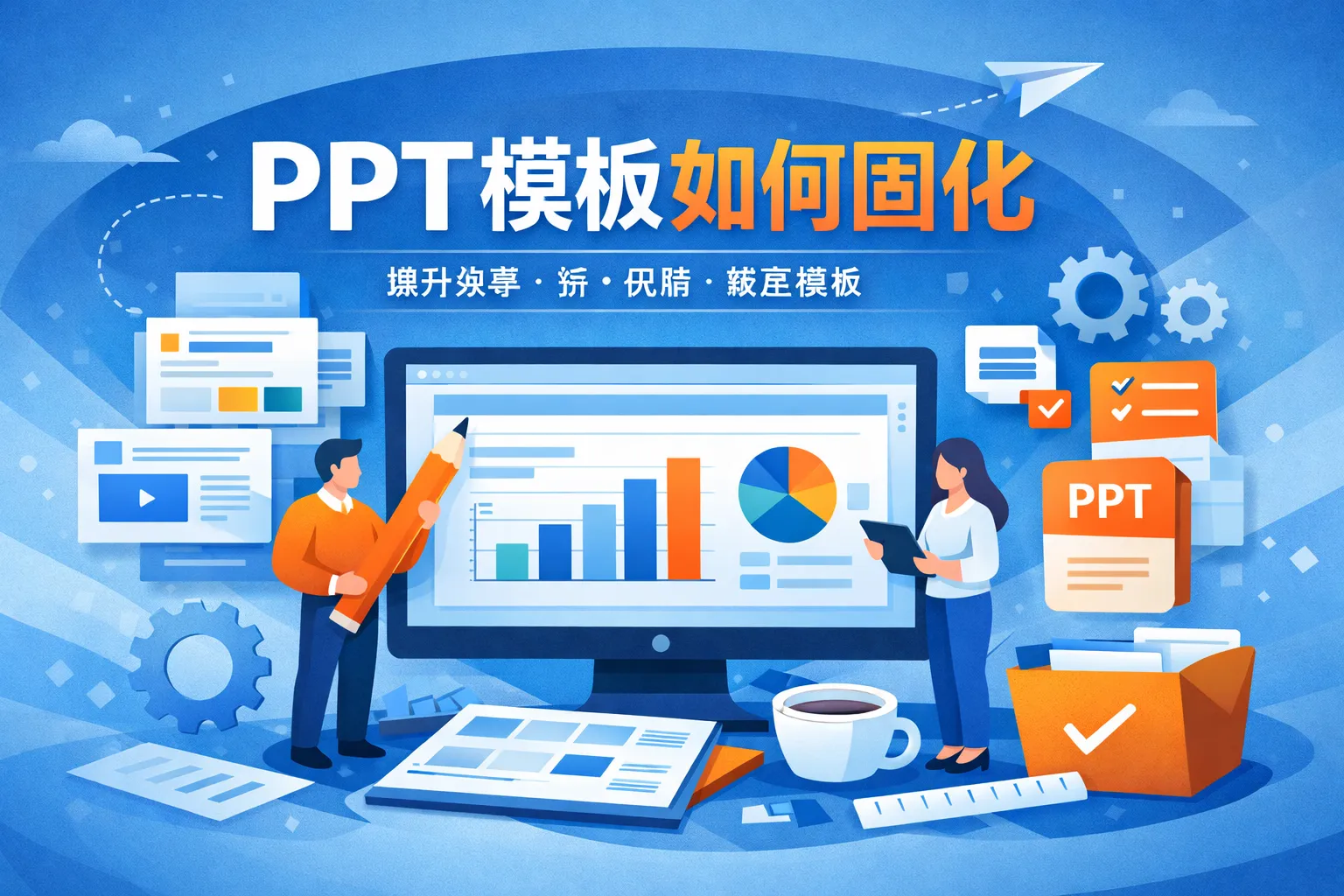 ppt模板如何固化