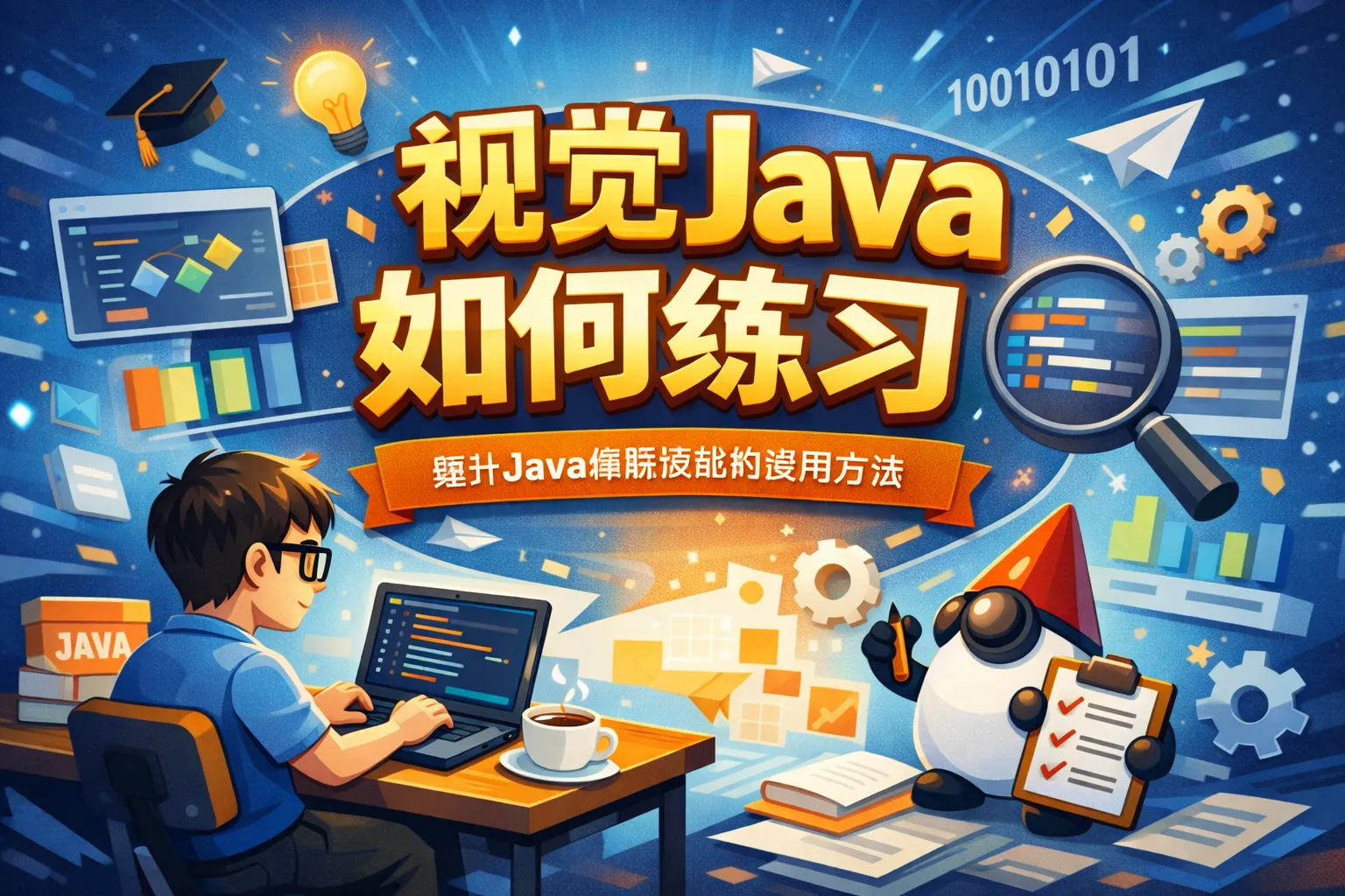 视觉java如何练习