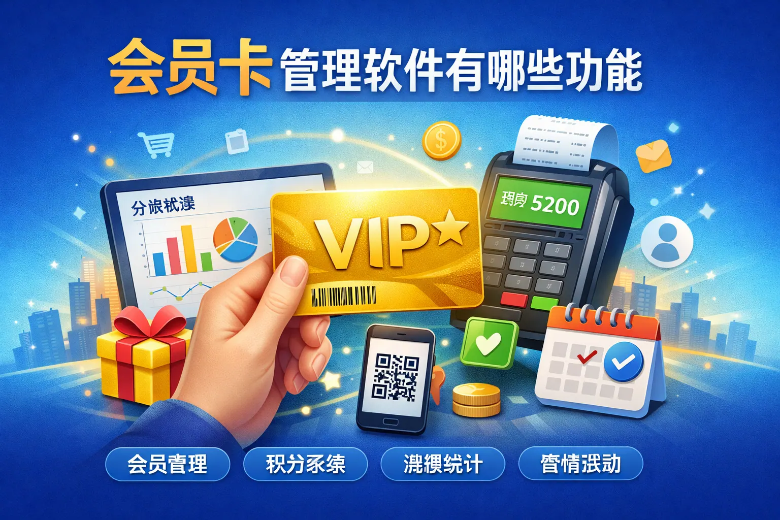 会员卡管理软件有哪些功能
