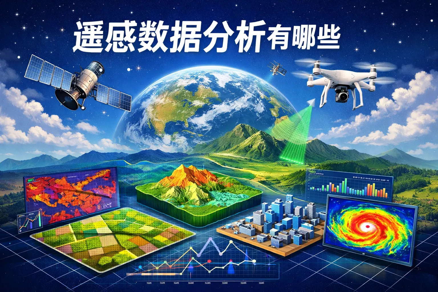 遥感数据分析有哪些