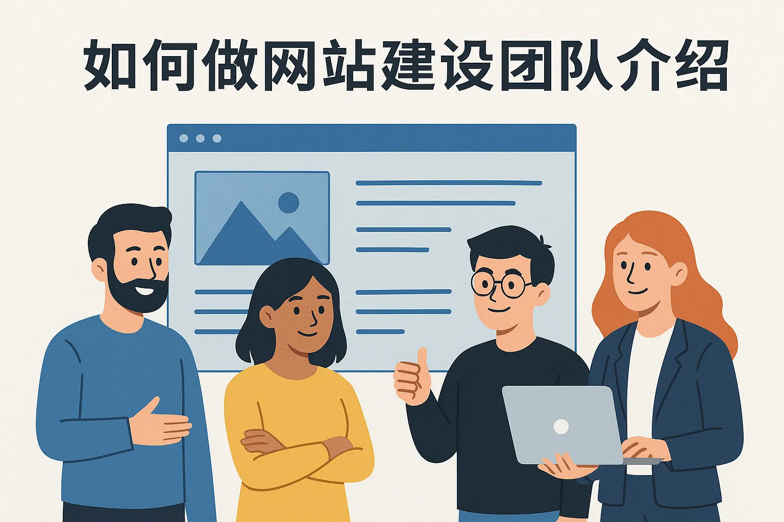 如何做网站建设团队介绍