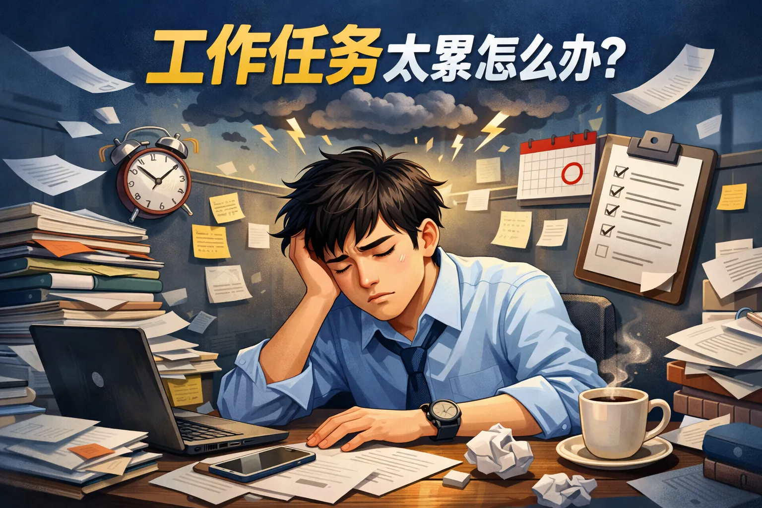 工作任务太累怎么办