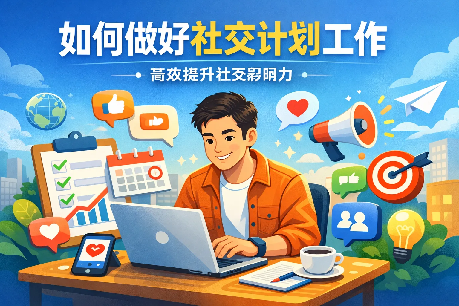 如何做好社交计划工作