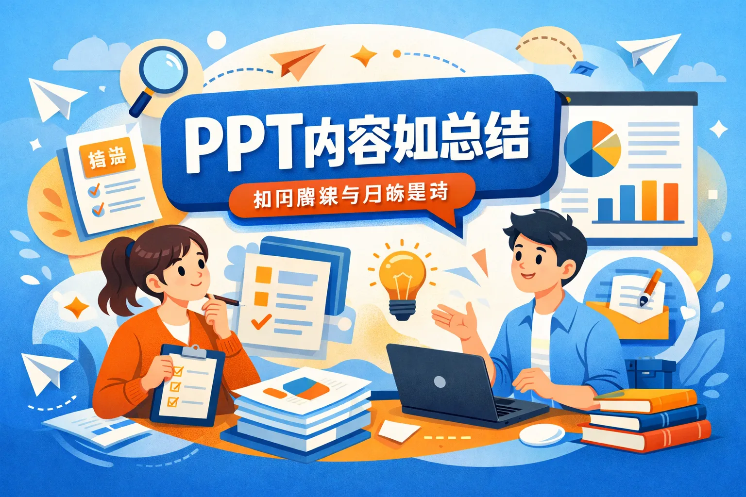 ppt内容如何总结