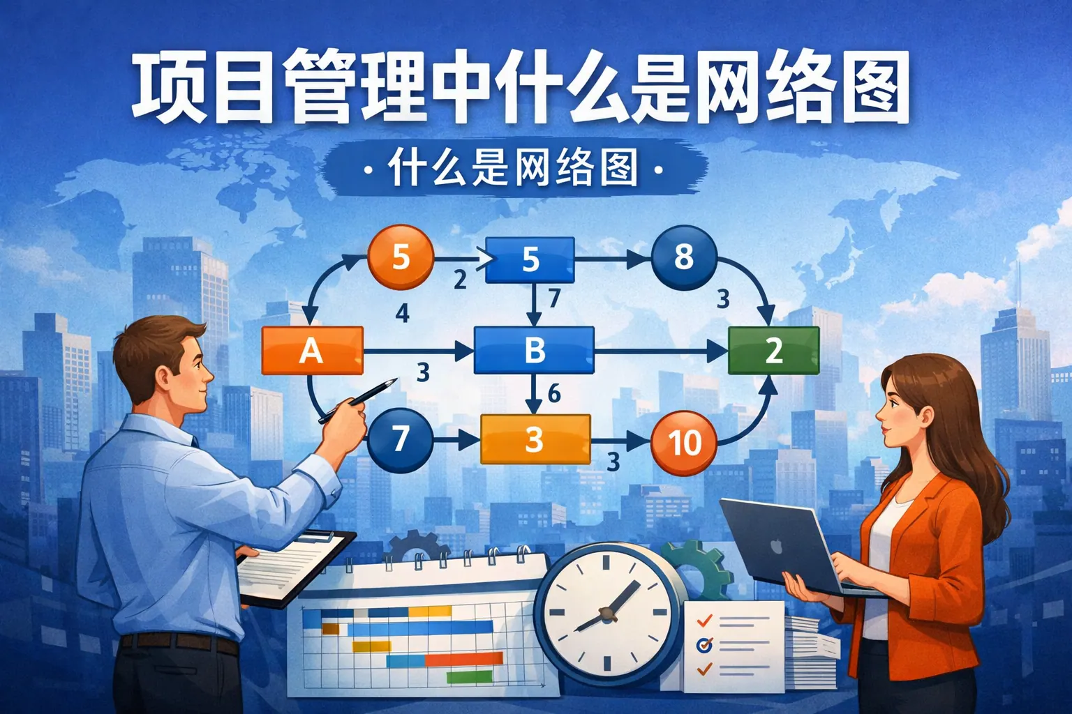 项目管理中什么是网络图