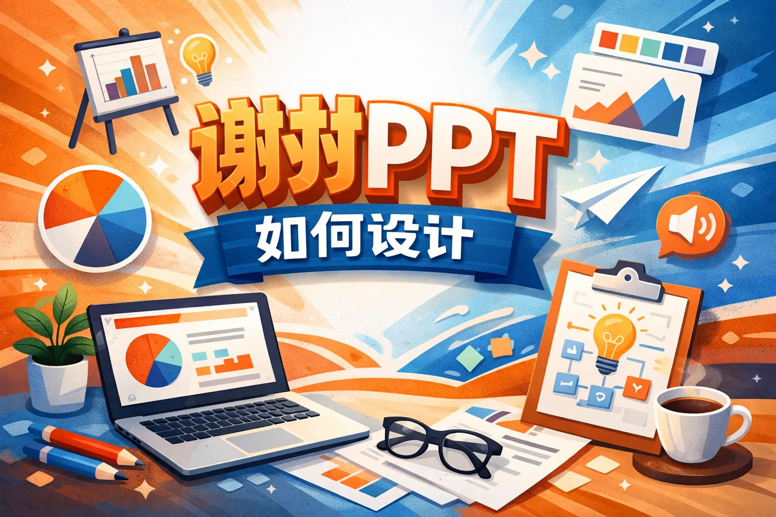 谢谢ppt如何设计