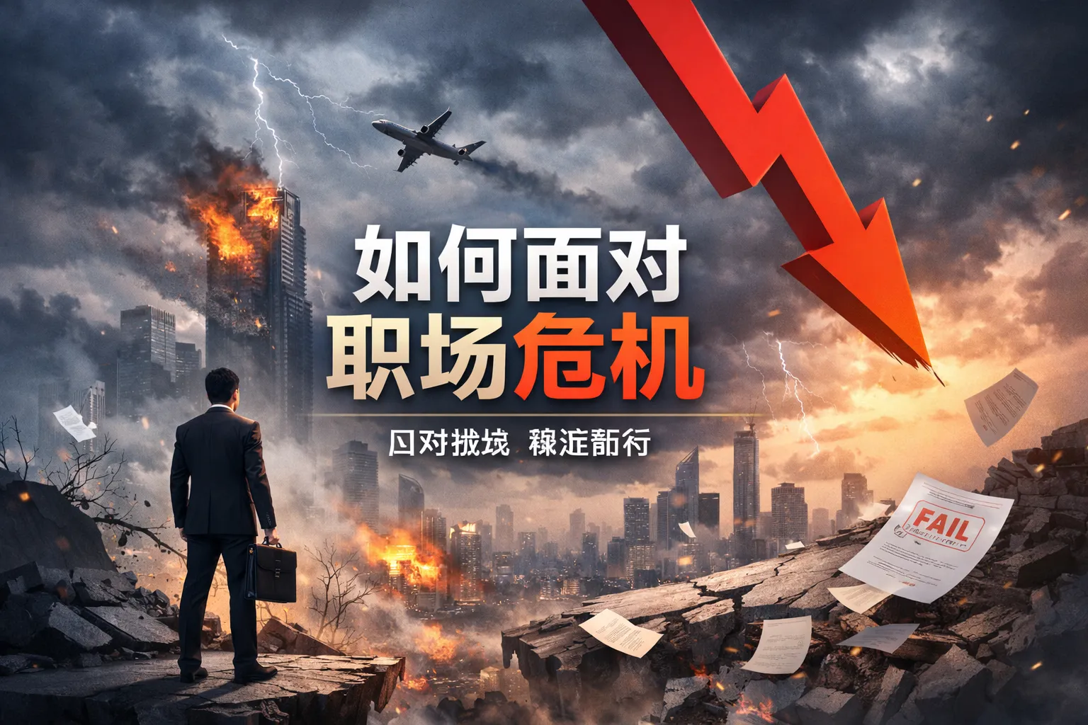 如何面对职场危机ppt