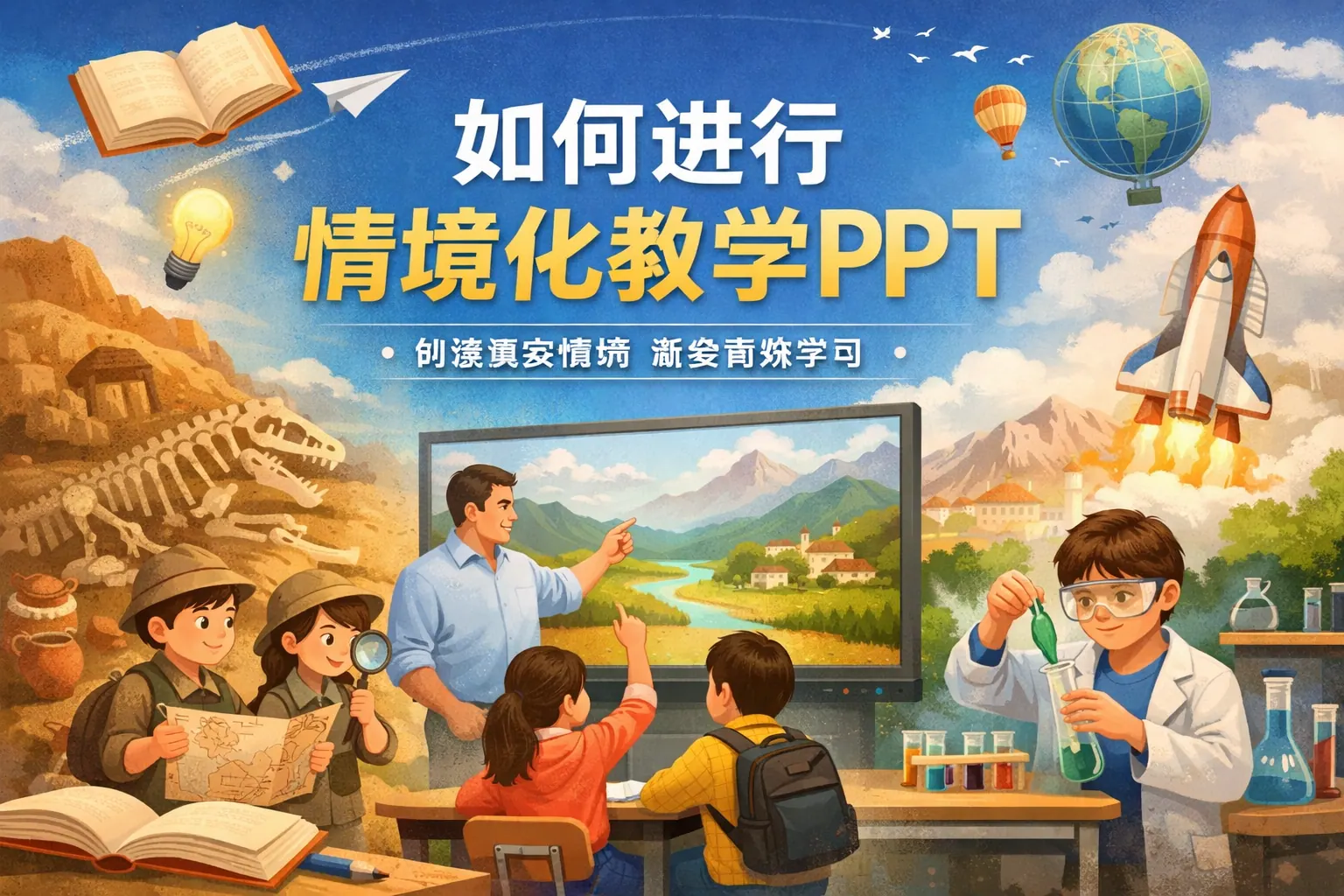如何进行情境化教学ppt