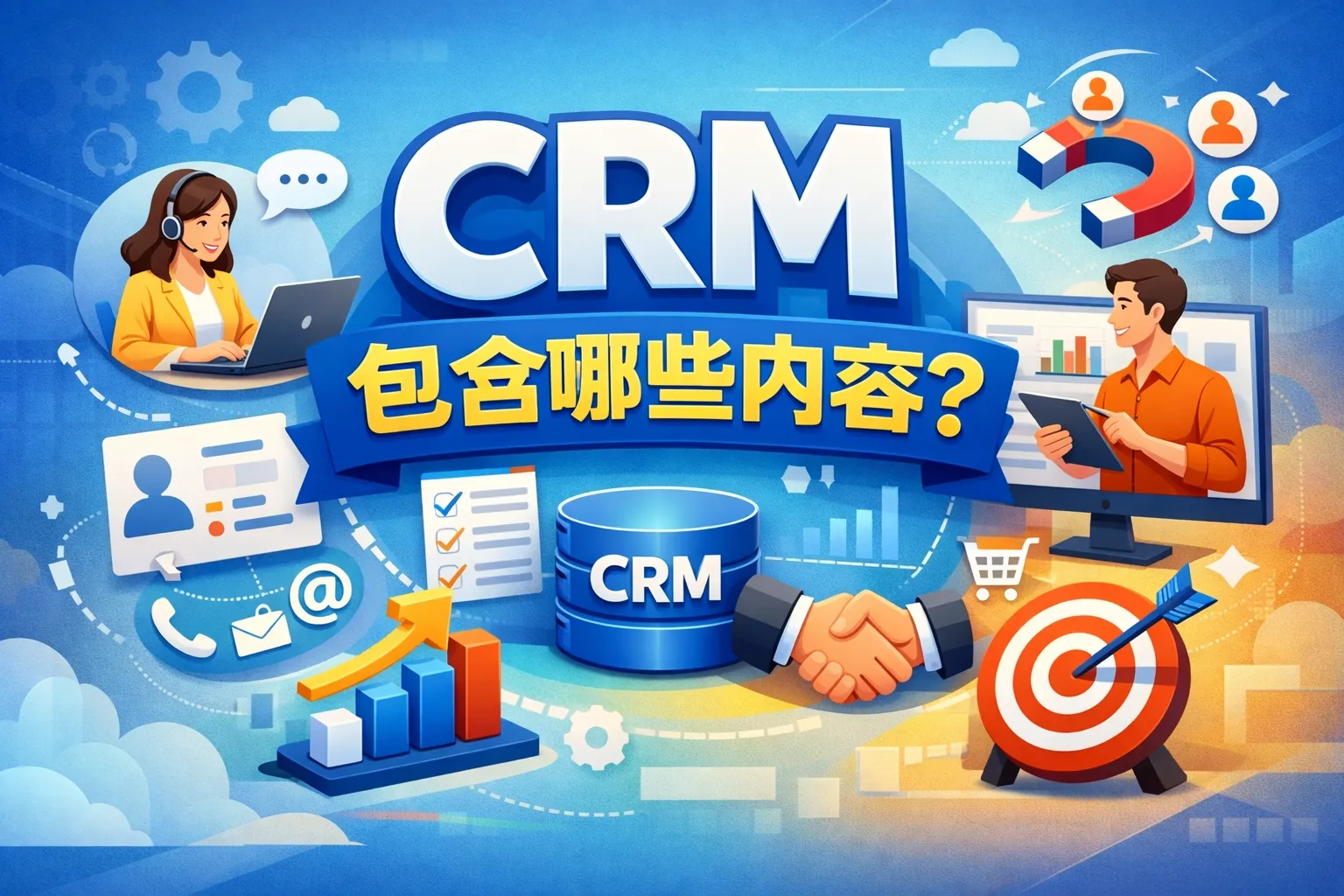 crm包含哪些内容