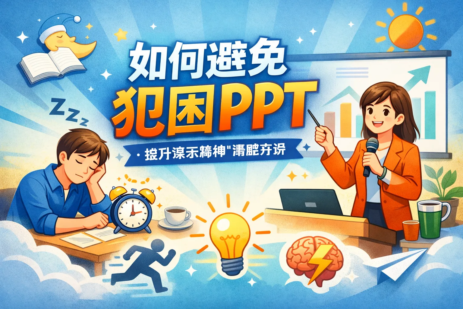 如何避免犯困PPT