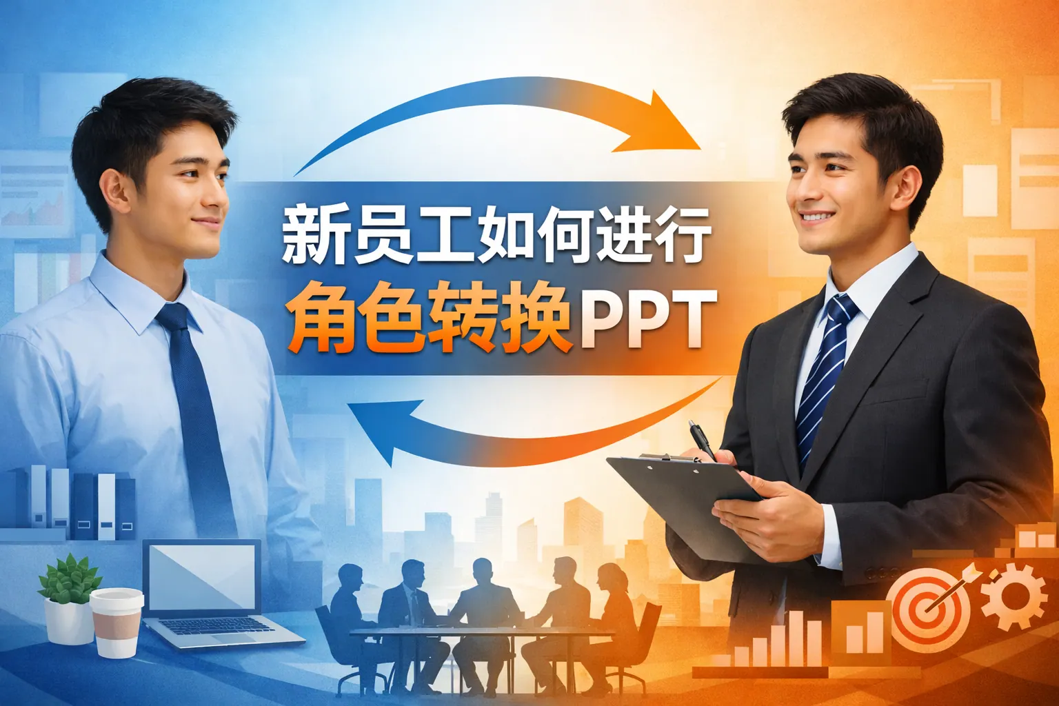 新员工如何进行角色转换ppt