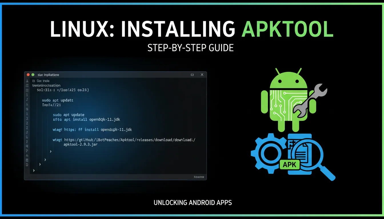 Linux如何安装apktool