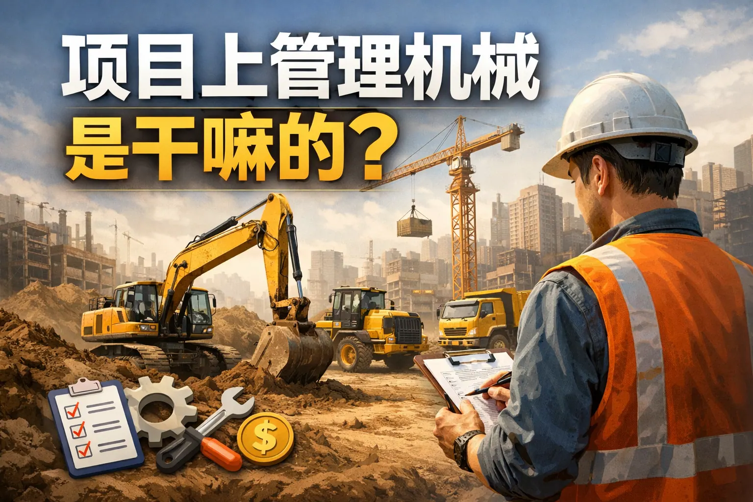 项目上管理机械是干嘛的