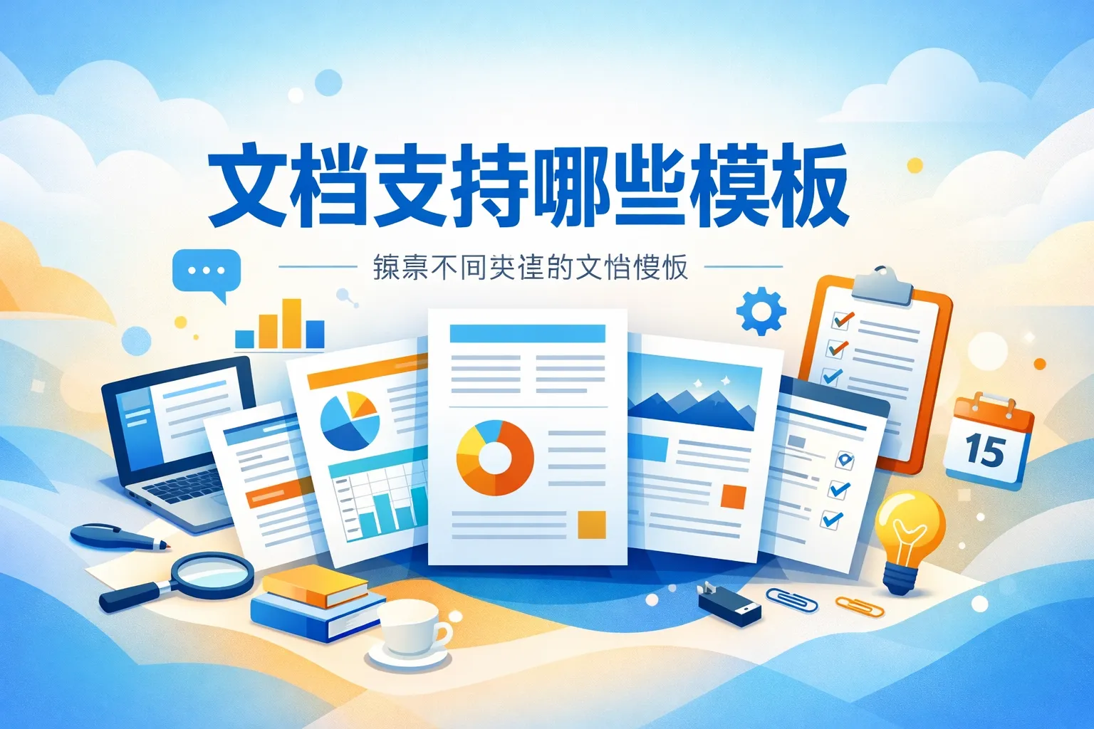 文档支持哪些模板