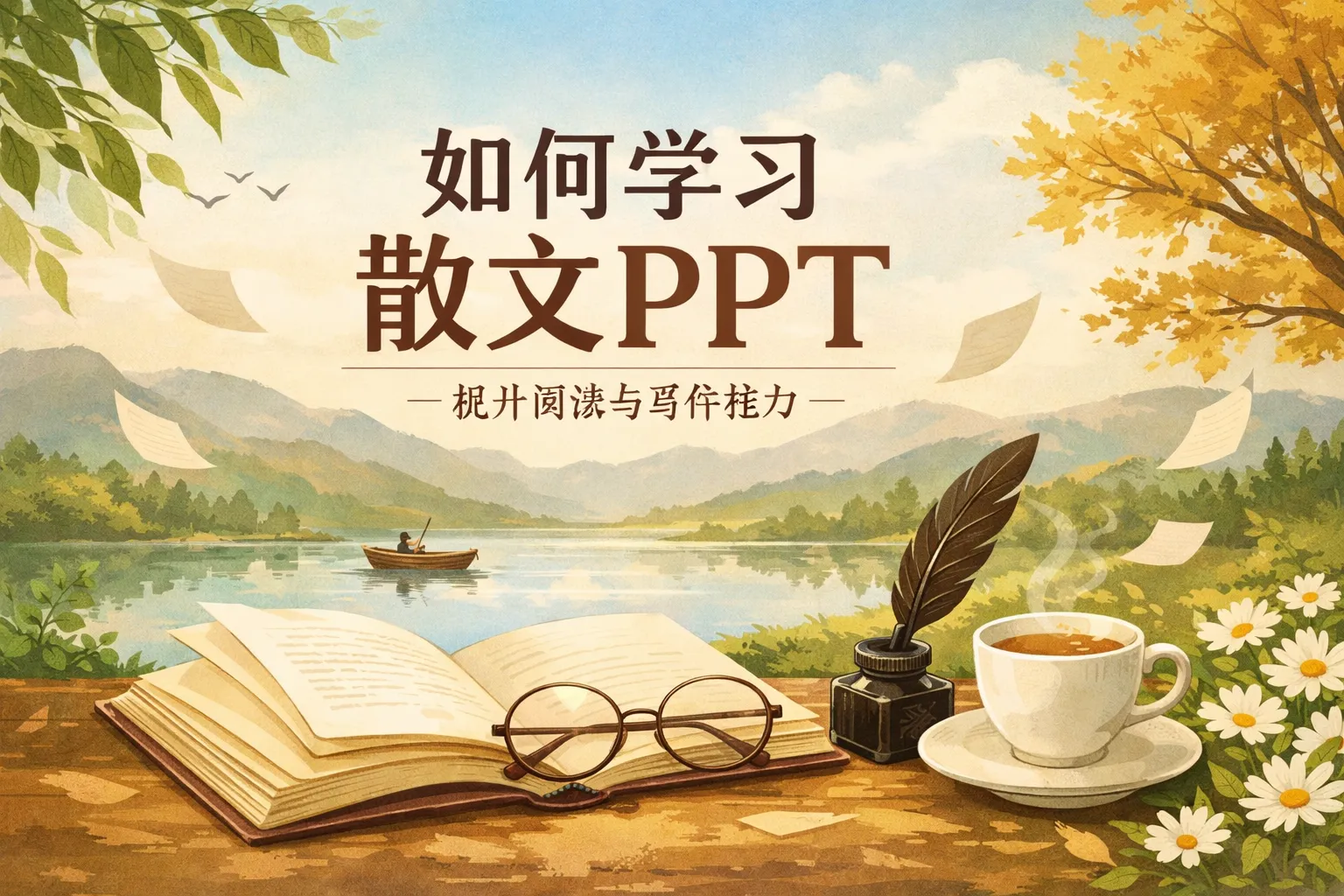 如何学习散文ppt