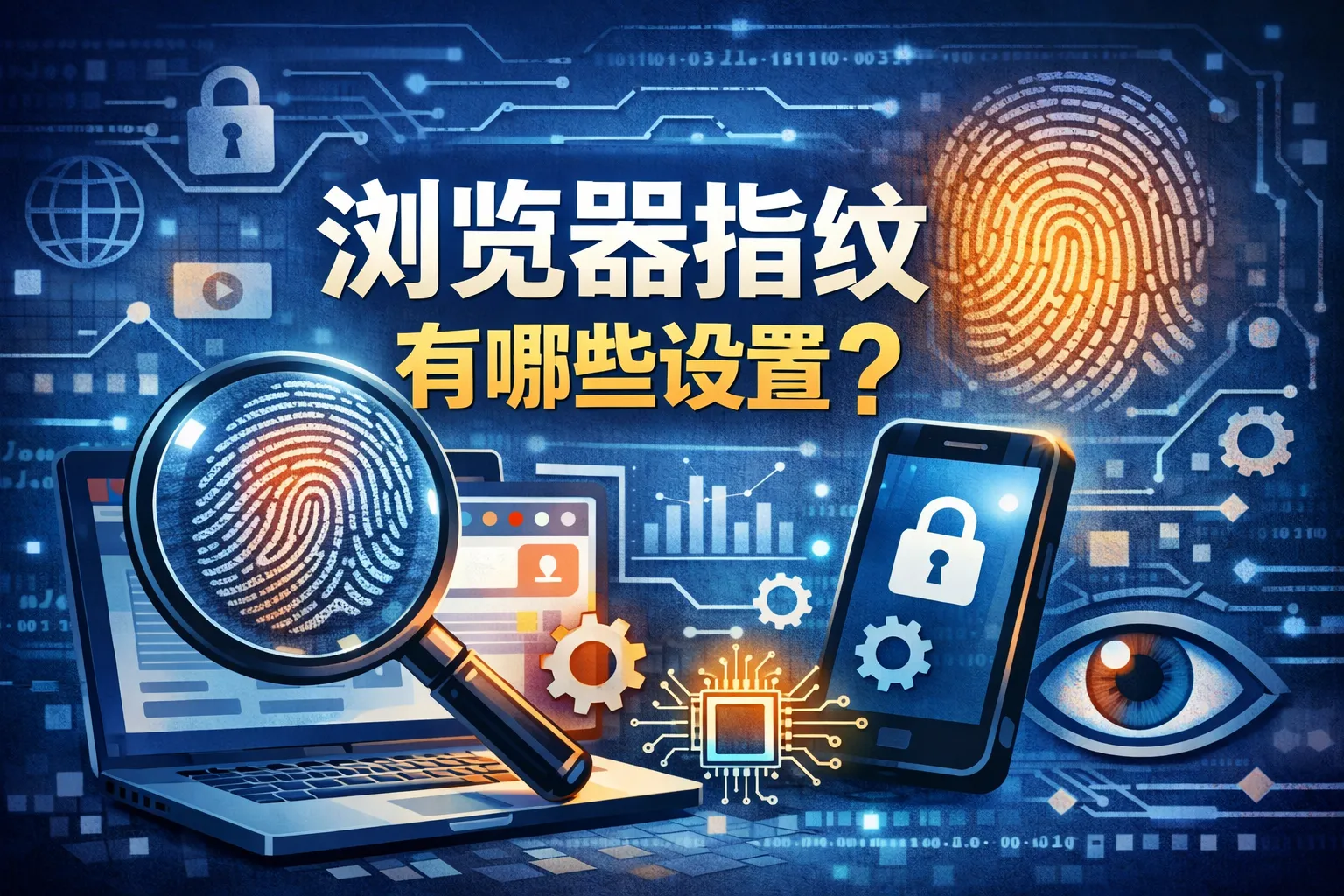 浏览器指纹有哪些设置