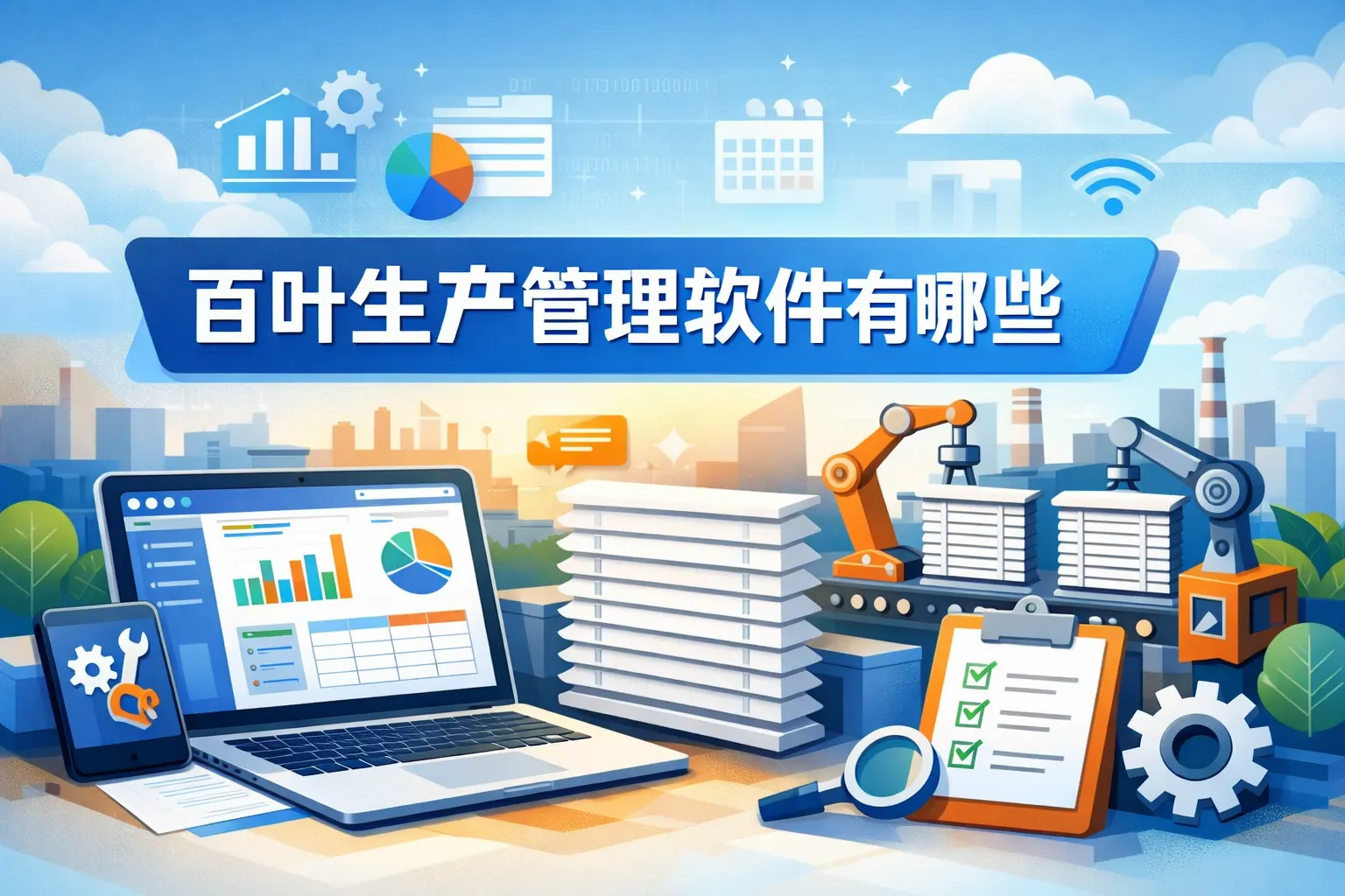 百叶生产管理软件有哪些