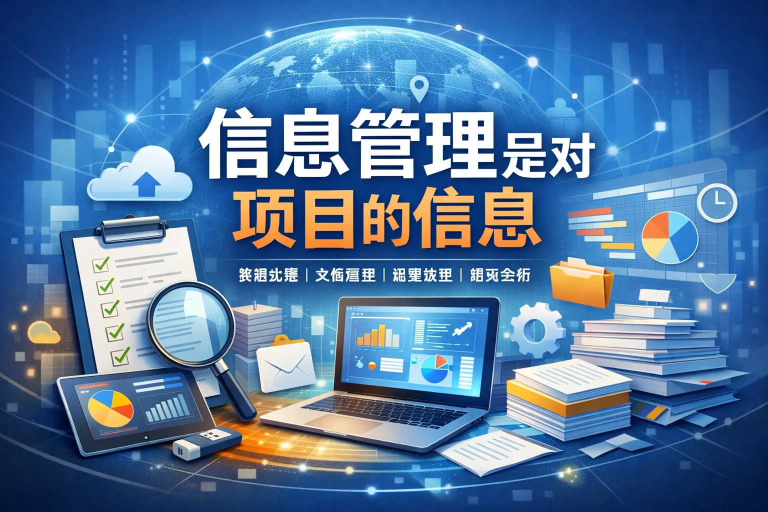 信息管理是对项目的信息