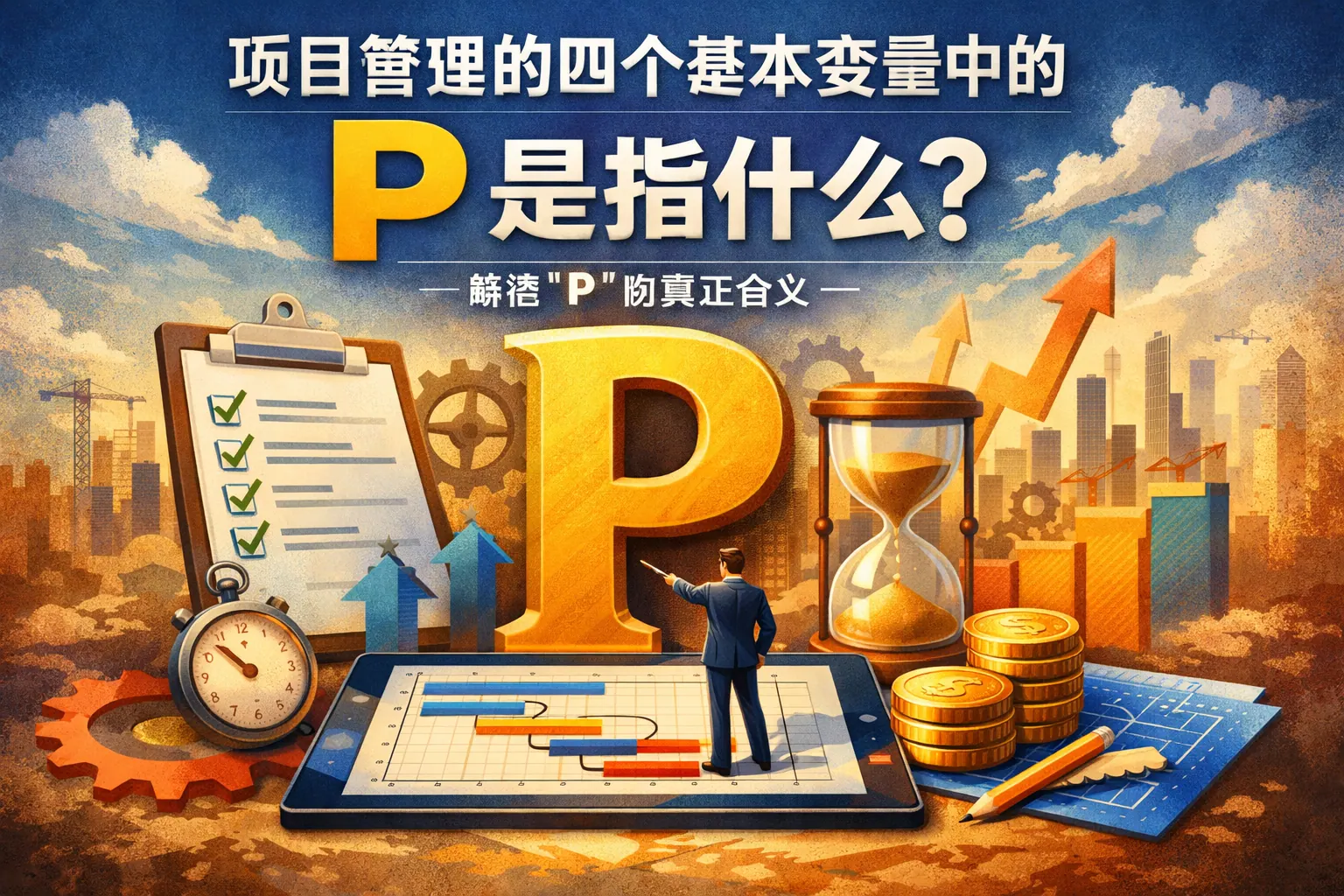 项目管理的四个基本变量中的p是指什么