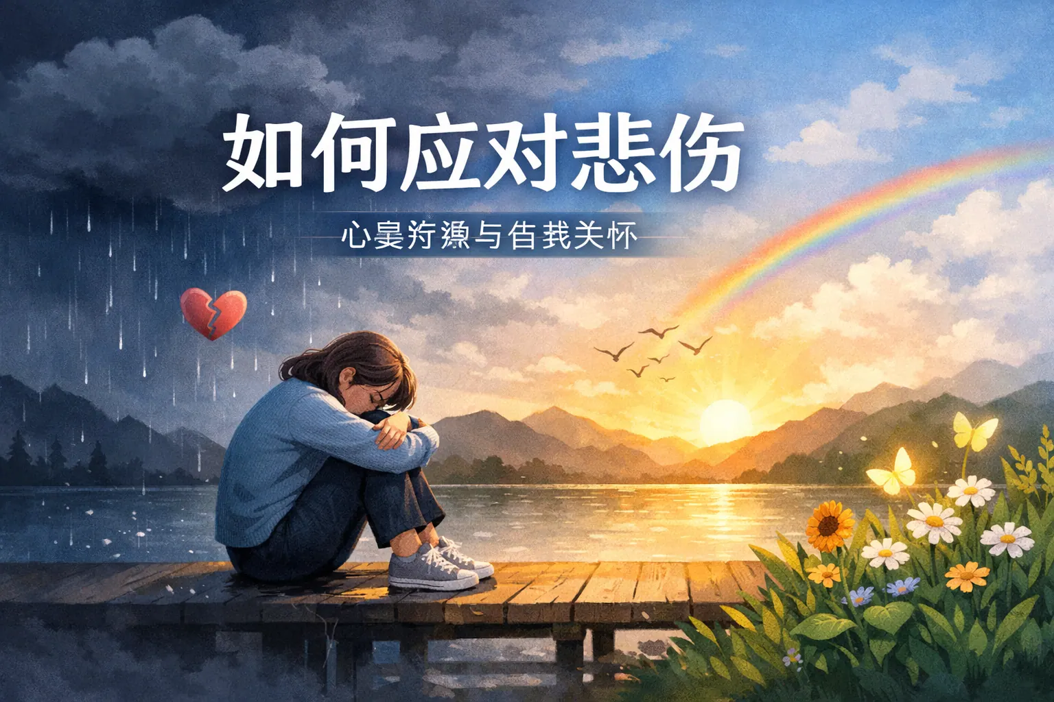 如何应对悲伤 ppt