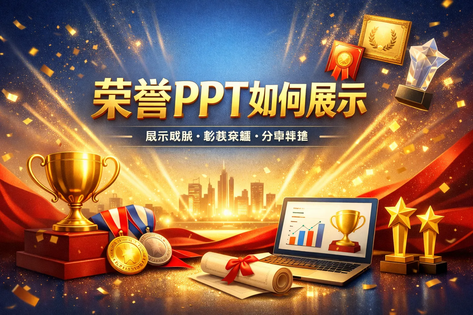 荣誉ppt如何展示