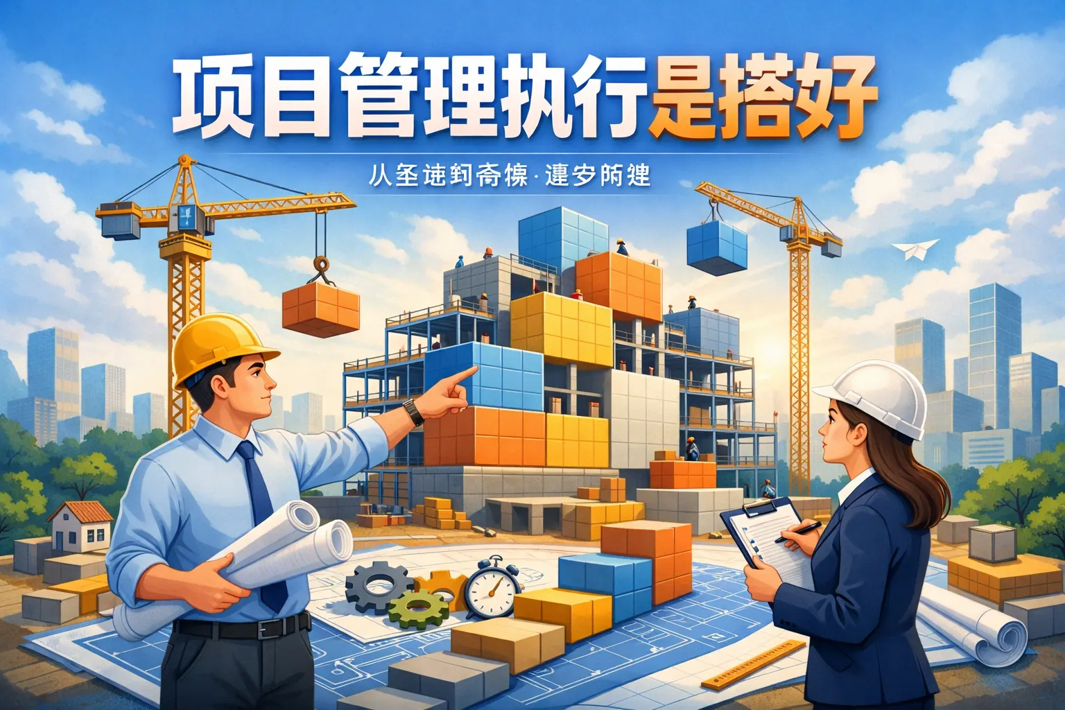 项目管理执行是搭好