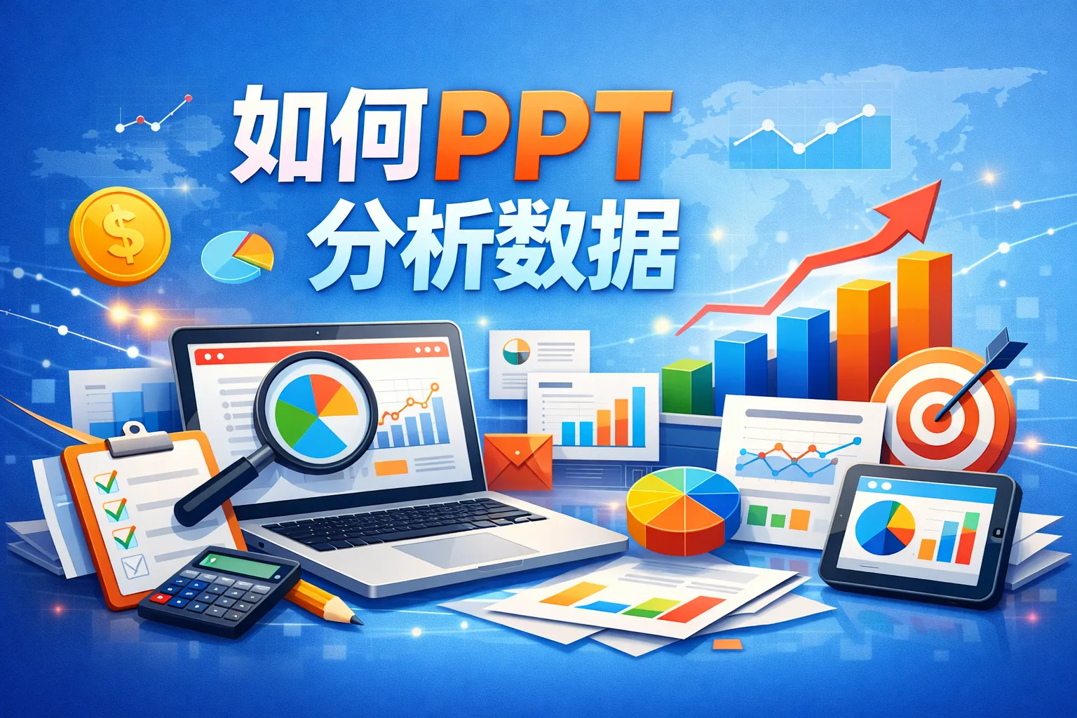 如何ppt分析数据